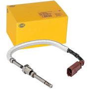 HELLA Sensor temp. gas escape 6PT 358 181-531 | Compatible con: Audi A4 Allroad B8, A4 B8, A4 B8 Avant, A5, A5 Cabriolet, A5 Sportback, A6 C7, A6 C7 Avant, A7 Sportback