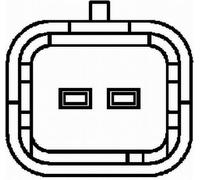 HELLA Sensor, temperatura del refrigerante para FIAT: Punto, Aegea, 500, Doblo, Panda, Linea, Tipo, Qubo, Fiorino, Idea, Bravo (Ref: 6PT 009 309-241)