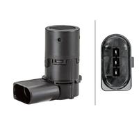 HELLA Sensores de ayuda al estacionamiento , montaje original para VOLKSWAGEN: New Beetle, Polo, Transporter & SKODA: Octavia (Ref: 6PX 358 141-031)