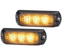 Hella Strobe-Type Faro Intermitente Aviso Luz LED 12V 24V (2XD 014 561-201)
