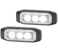 Hella Strobe-Type Faro Intermitente Aviso Luz LED 12V 24V (2XD 014 563-901)
