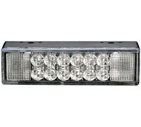 Hella Strobe-Type Faro Intermitente Aviso Luz Trasera LED 24V (2XD 009 048-201)