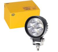 HELLA VALUEFIT 1G0 357 000-011 LED-Faro de trabajo - R600 - 12/24V | 500 lm - atornillado/montaje - soporte de montaje orientable - iluminación de campo cercano - cable: 2000 mm - Conector