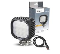 HELLA VALUEFIT 1GA 357 109-002 LED-Faro de trabajo - S3000 - 12/24/48V - 3000lm - atornillado/montaje exterior - Abrazadera de montaje giratoria - Iluminación campo cercano - Cable: 800mm - DEUTSCH