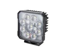 HELLA VALUEFIT 1GA 357 112-012 LED-Faro de trabajo - TS3000 - 12/24V - 3000lm - atornillado/montaje exterior - Abrazadera de montaje giratoria - Cable: 3000mm - Conector: extremos de cable abier