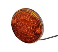 HELLA VALUEFIT 2BA 357 026-021 Piloto intermitente - LED - 12/24V - montaje exterior/atornillado - Conector: extremos de cable abiertos - Cant.: 1