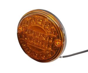 HELLA VALUEFIT 2BA 357 026-021 Piloto intermitente - LED - 12/24V - montaje exterior/atornillado - Conector: extremos de cable abiertos - Cant.: 1