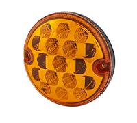 HELLA VALUEFIT 2BA 357 028-021 Piloto intermitente - LED - 24/12V - montaje exterior/atornillado - Conector: extremos de cable abiertos - Cant.: 1