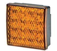 HELLA VALUEFIT 2BA 357 029-131 Piloto intermitente - LED - 24V - montaje exterior/atornillado - Conector: extremos de cable abiertos - Cant.: 1