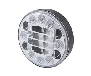 HELLA VALUEFIT 2BE 357 027-061 Piloto intermitente - LED - 12/24V - montaje exterior/atornillado - Conector: extremos de cable abiertos - delante - Cant.: 1