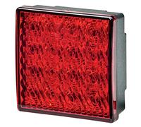 Hella Piloto antiniebla trasero VALUEFIT 2NE357029-141 LED 24V tulipa roja 260mm conector abierto