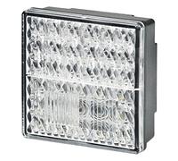 HELLA VALUEFIT 2NR 357 029-061 Piloto posterior - LED - 12V - montaje exterior/atornillado - Color de tulipa: transparente - Conector: extremos de cable abiertos - derecha/izquierda - Cant.: 1