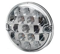 HELLA VALUEFIT 2SD 357 028-001 Piloto posterior - LED - 12/24V - montaje exterior/atornillado - Color de tulipa: transparente - Conector: extremos de cable abiertos - derecha/izquierda - Cant.: 1