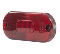 HELLA VALUEFIT 2TM 357 009-011 Luz trasera - LED - 12V - montaje exterior - Color de tulipa: rojo - Cable: 150mm - Conector: Conector hembra plano - izquierda/derecha - Cant.: 1