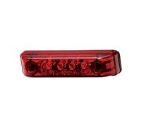 HELLA VALUEFIT 2TM 357 010-011 Luz trasera - LED - 12V - montaje exterior - Color de tulipa: rojo - Cable: 150mm - Conector: Conector hembra plano - izquierda/derecha - Cant.: 1