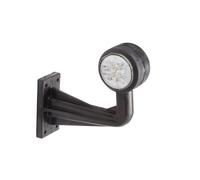 HELLA VALUEFIT 2XS 357 005-031 Luz de gálibo - LED - 12/24V - curvado - izquierda/Montaje lateral ext.