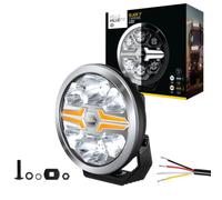 Hella VALUEFIT LED Faro de Carretera - Blade Chrome 9" - 12V / 24V