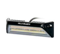 Hella VALUEFIT LED Faro de Trabajo SMS2000-12V / 24V - Montaje Exterior | 12 V/24 V lámpara exterior para autocaravana - luz blanca y amarilla - SMS2000 - IP69K / IP67 / IP68 - 1 GB 357 098-011