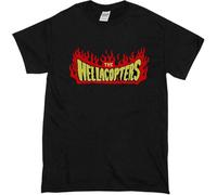 Hellacopters Tour 1998 OOP Rare Gluecifer Backyard Babies Datsuns Mens T-Tshirts Camisetas y Tops Black Unisex tee(XX-Large)