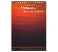 Hellas Inseln und Festland (Tischkalender 2026 DIN A5 hoch), CALVENDO Monatskalender: Griechenland Kalender mit Bildern von Festland und Inseln