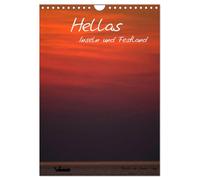Hellas Inseln und Festland (Wandkalender 2026 DIN A4 hoch), CALVENDO Monatskalender: Griechenland Kalender mit Bildern von Festland und Inseln