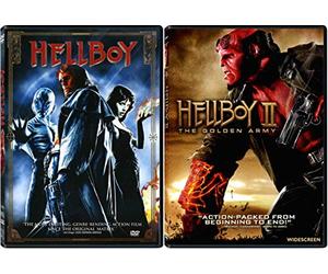 Hellboy 1 and 2 - Complete Live Action Movie Series DVD - The Golden Army