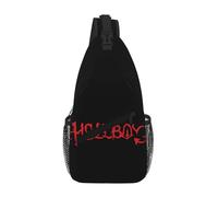 Hellboy Lil Peep Mujer Hombre Bolsa De Pecho Con Cremallera Mochila Bandolera Antirrobo Bolso Cruzado Para Viaje Trabajo Deporte Correr