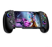 HELLCOOL Controlador móvil de Juegos para iPhone y Android, Controlador de teléfono para Xbox/Steam/GeForce Now/MFi Apple Arcade/Roblox, Controlador de Juego de teléfono inalámbrico con Joystick de