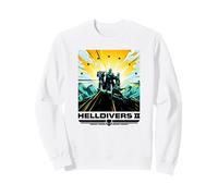 Helldivers 2 Colorful Sony PlayStation Video Game Poster Sudadera