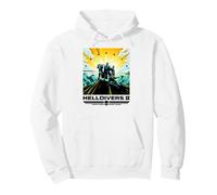 Helldivers 2 Colorful Sony PlayStation Video Game Poster Sudadera con Capucha