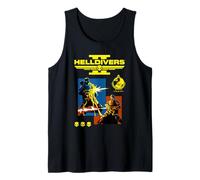 Helldivers 2 Divers for Liberty Collage and Logo Video Game Camiseta sin Mangas
