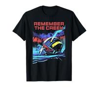 Helldivers 2 Remember The Creek Smoking Helmet Video Game Camiseta