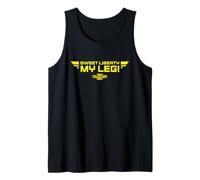 Helldivers 2 Sweet Liberty My Leg Video Game Camiseta sin Mangas