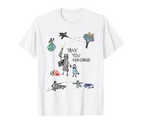 Helldivers 2 Thank You Helldivers Kids Doodle Video Game Camiseta