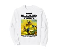 Helldivers 2 The Galaxy's Last Line of Offence Video Game Sudadera