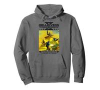 Helldivers 2 The Galaxy's Last Line of Offence Video Game Sudadera con Capucha