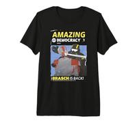 Helldivers Amazing Democracy Brasch Is Back Helldiver Slap Camiseta Premium