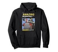 Helldivers Amazing Democracy Brasch Is Back Helldiver Slap Sudadera con Capucha