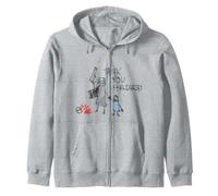 Helldivers Tank You Heldivers Iconic Child'S Crayon Drawing Sudadera con Capucha