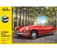 Heller - 1/16 Starter Kit Citroen DS 19 CABRIOLET (9/23) (Importación USA)