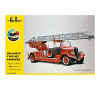 Heller 56780 - 1/24 Kit De Inicio Delahaye Tipo 103 Bomberos - Nuevo