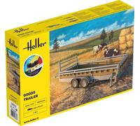 Heller - 1/24 Starter Kit Goods Trailer (Importación USA) TOY NUEVO