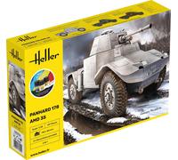HELLER 35325 MAQUETA MILITAR KIT DE INICIO PANHARD 178 1/35
