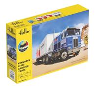 Heller 1:43 Gift Set - K-123 Kenworth Cabover Truck (Importación USA)
