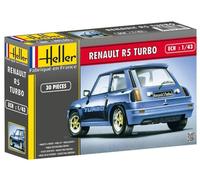 Heller 1:43-Renault R5 Turbo, Multicolor, Talla única (Glow2B HEL80150)