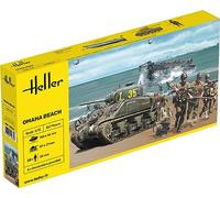 HELLER 50332 CAJA MAQUETA MILITAR OMAHA BEACH 1/72