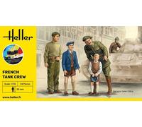 HELLER 35323 STARTER KIT MAQUETA FIGURAS TRIPULACIÓN DE TANQUE FRANCÉS SEGUND...