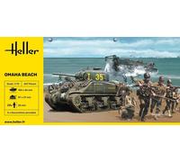 HELLER 50332 CAJA MAQUETA MILITAR OMAHA BEACH 1/72