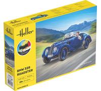 Heller 56701 - 1:24 KIT DE INICIO BMW 328 Roadster - Nuevo