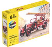 Heller 56733 - 1:24 KIT DE INICIO Citroen C4 Bomberos - Nuevo